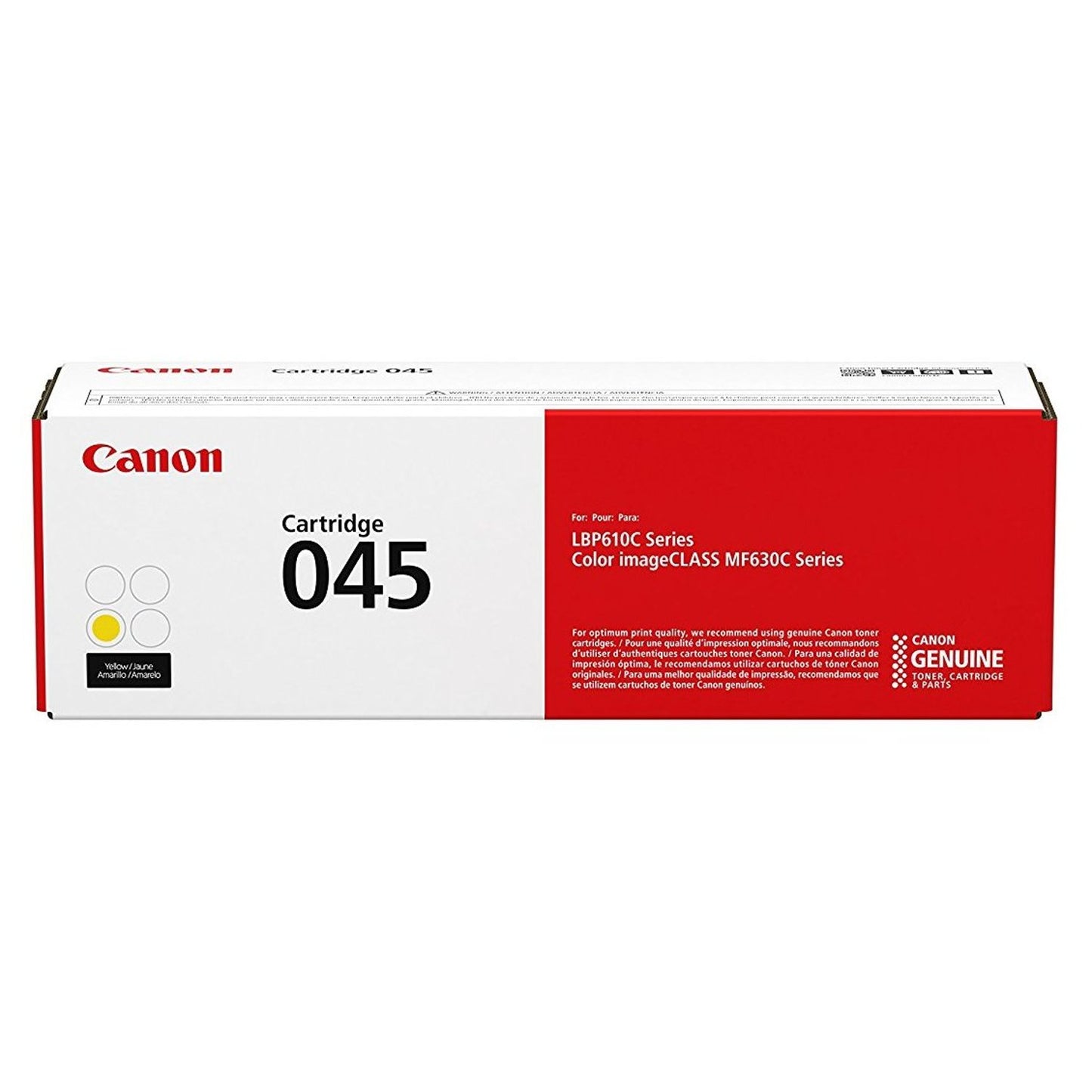 Canon Laser Printer Toner Yellow 045