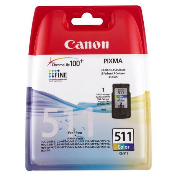 Canon Color Cartridge CL511LYIELD