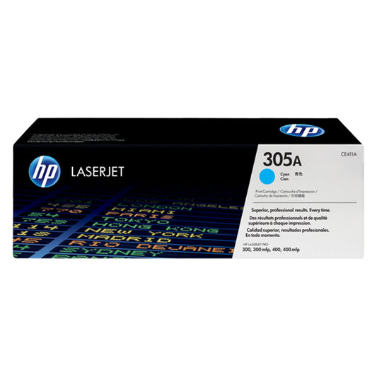 HP Toner Cartridge Cyan 305A CE411A