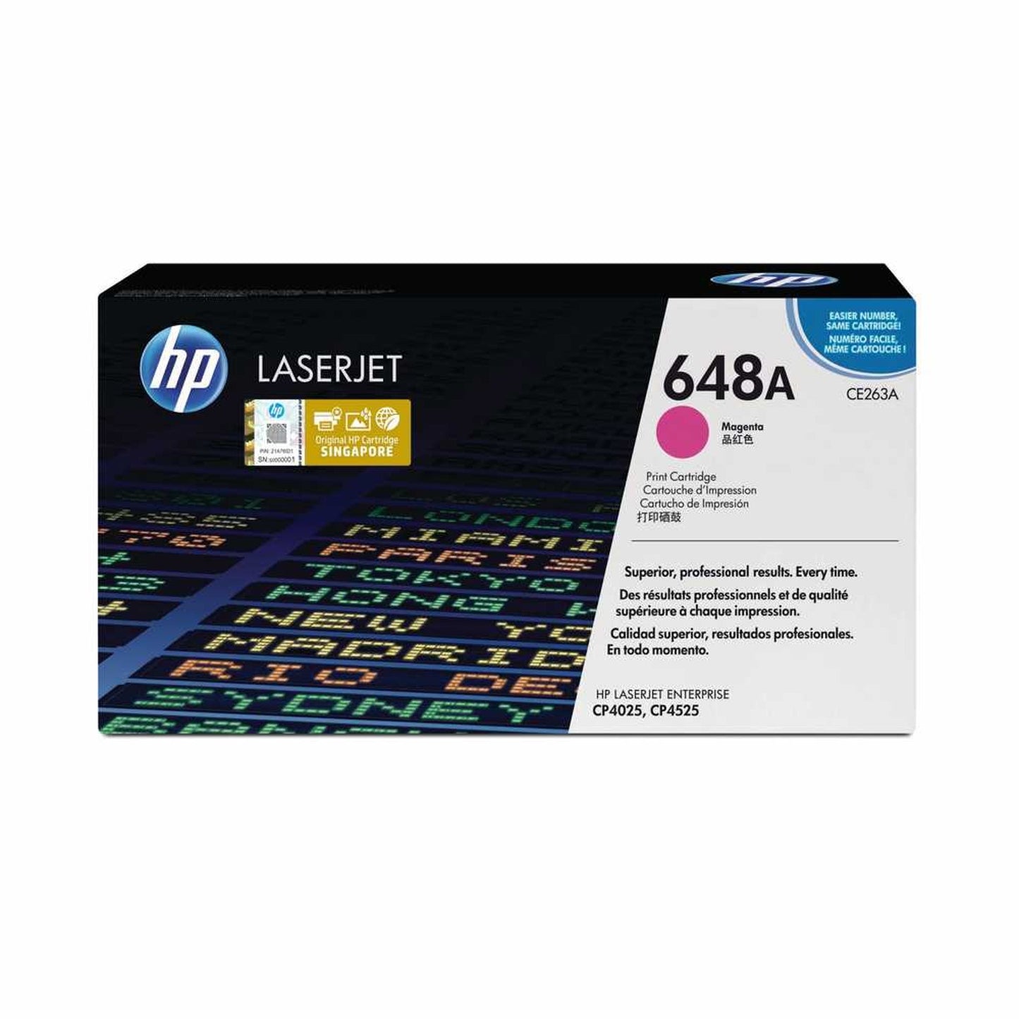 HP CE263A Laser Toner Cartridge Magenta