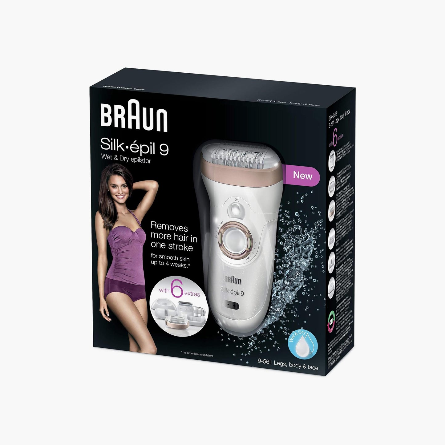 Braun Epilator Multi Color - SE9561