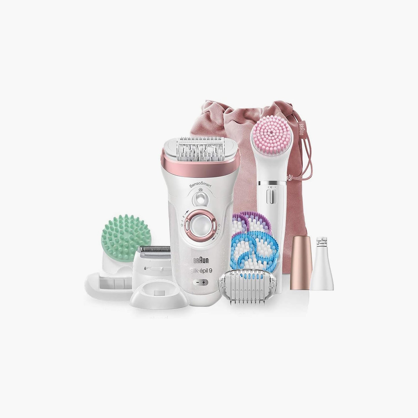 Braun Silk-Epilator Cordless Waxing Sesnor Wet and Dry SES9985BS