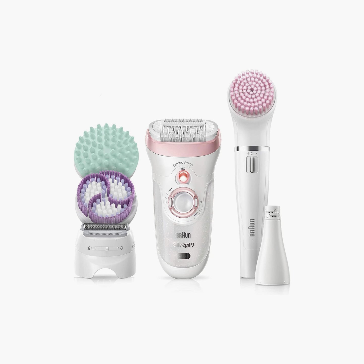 Braun Silk-Epilator Cordless Waxing Sesnor Wet and Dry SES9985BS