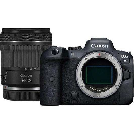 Canon EOS R6 Mirrorless Digital Camera + RF24-105mm F4-7.1 IS STM Kit