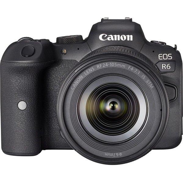 Canon EOS R6 Mirrorless Digital Camera + RF24-105mm F4-7.1 IS STM Kit