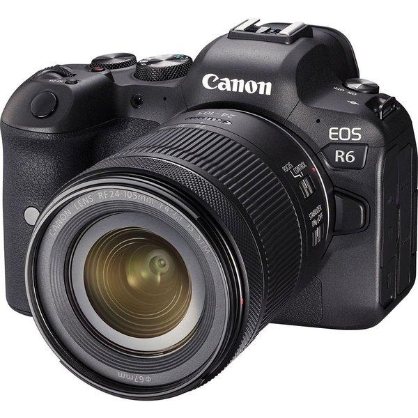 Canon EOS R6 Mirrorless Digital Camera + RF24-105mm F4-7.1 IS STM Kit