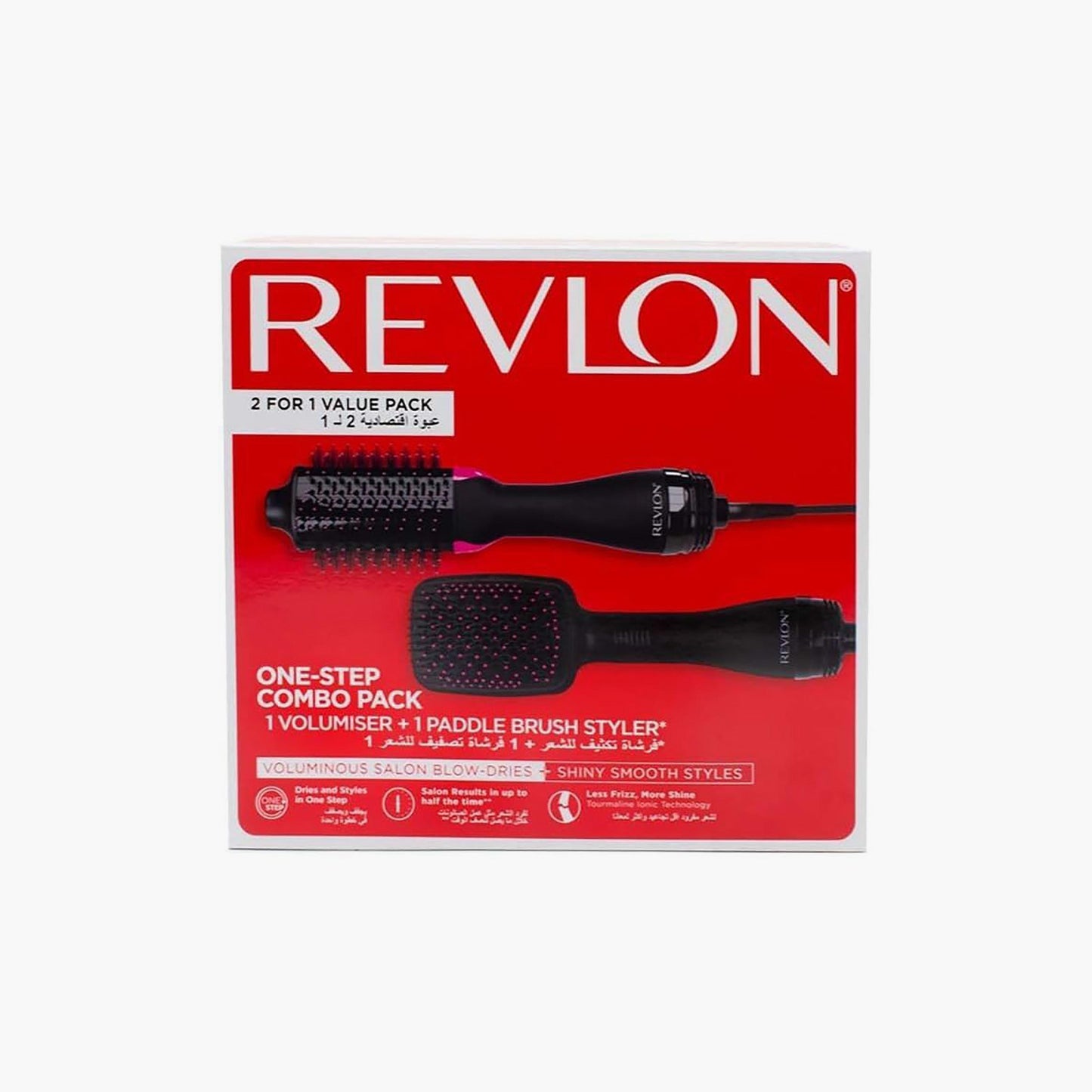 Revlon Styler Brush 1100 Watts RVDR5282ARBGP 2 Pc