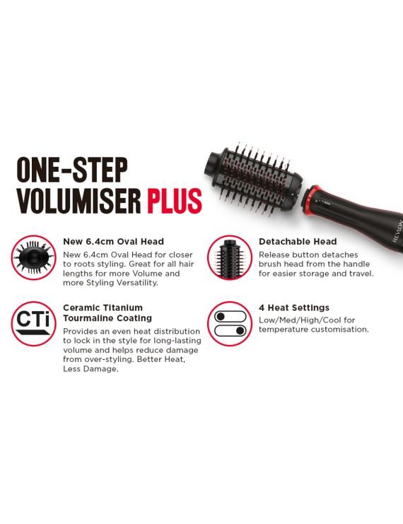 Revlon RVDR5298ARB One-Step Volumiser Plus Detachable Head