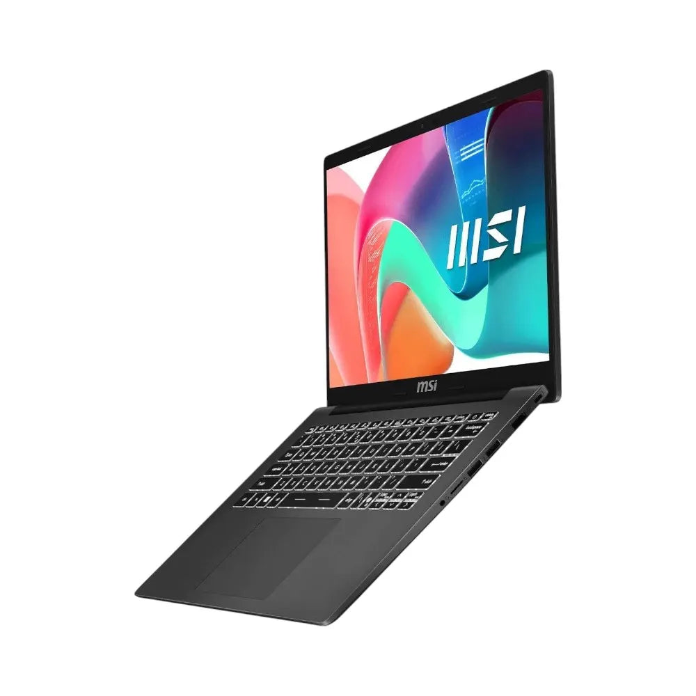 MSI Modern 14 F13MG Intel Core i3-1315U 8GB RAM 512GB SSD Intel Iris Xe Graphics 14" FHD Laptop Windows 11 Home - Gray [Modern14-9S7-14S121-052]