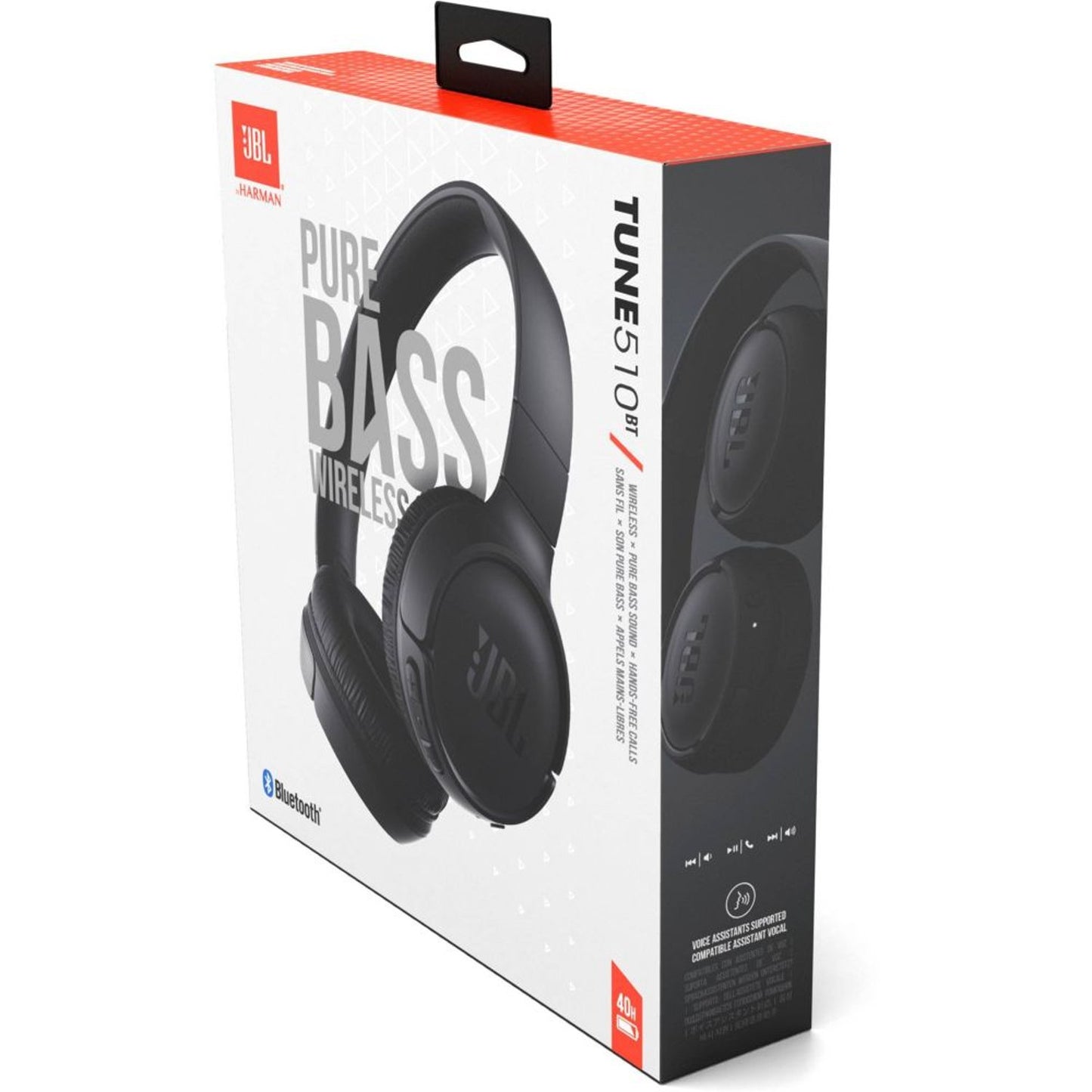 JBL T510BTBLKEU Wireless