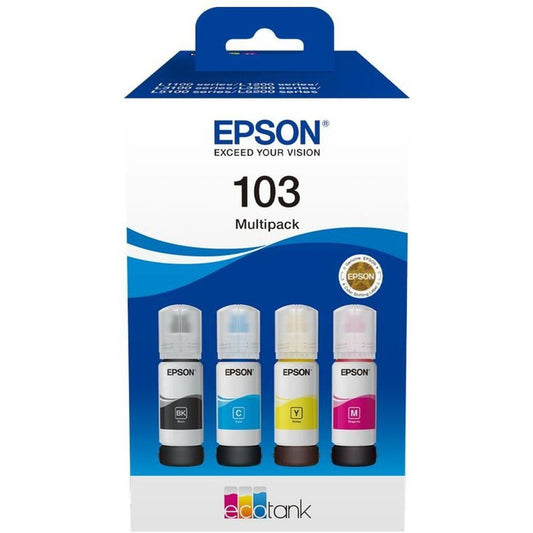 Epson 103 EcoTank Ink Bottle 4 Pack