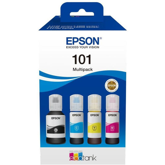 Epson 101 EcoTank Ink Bottle 4 Pack