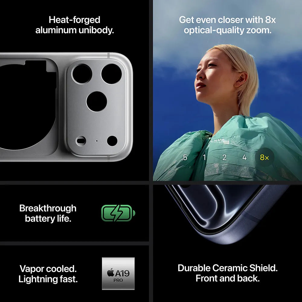 Apple iPhone 17 Pro Smartphone, 256 GB