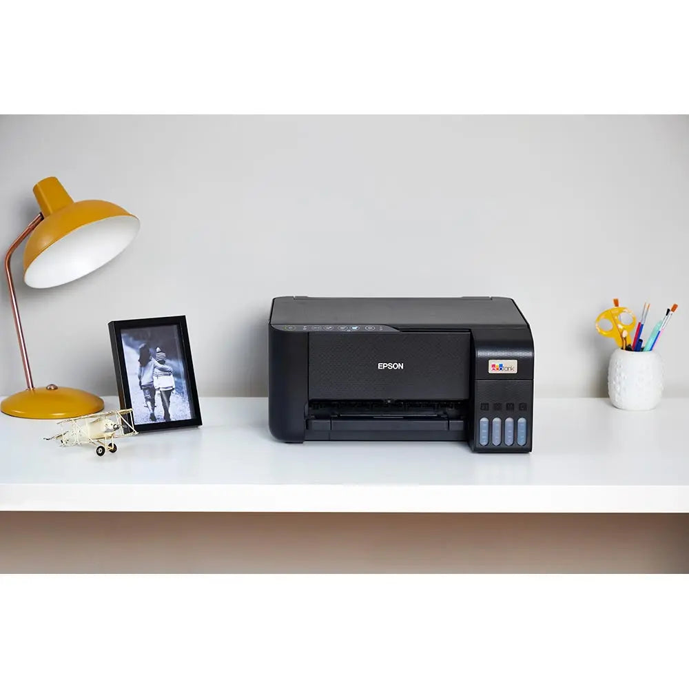 EPSON EcoTank L3251 Home ink tank printer A4, colour, 3-in-1 printer with WiFi and Smart Panel App - Black