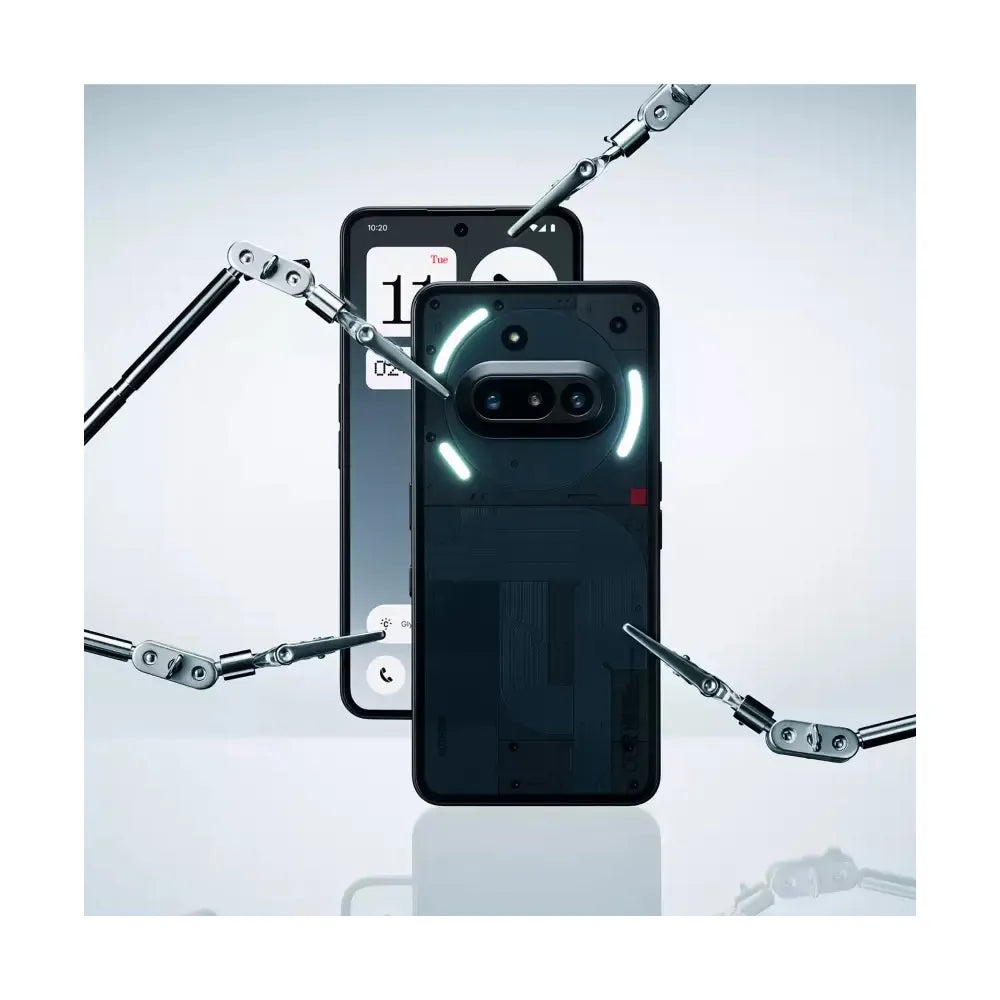 هاتف Nothing Phone3A 5G الذكي، أسود، 256 جيجابايت