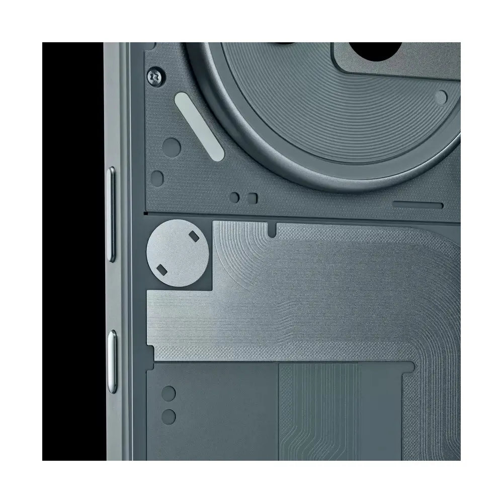 هاتف Nothing Phone 3A Pro 5G الذكي، رمادي، 256 جيجابايت